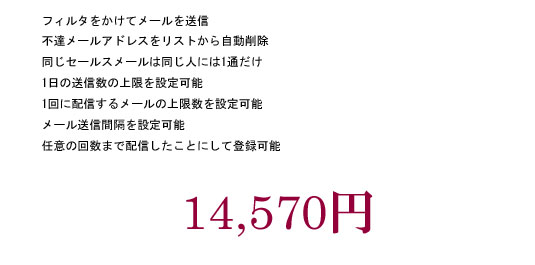 ビジネス羅針盤 ステップメール 14570円 クレジット決済（VISA、MasterCared、JCB）